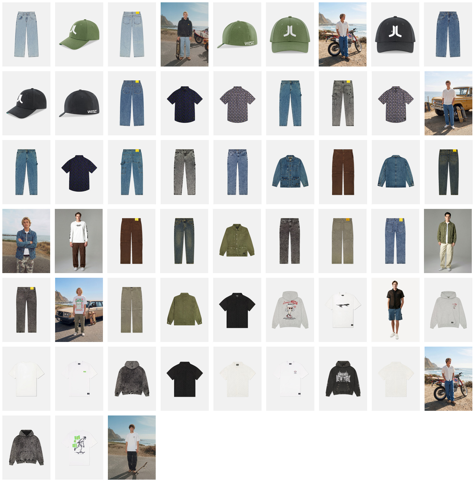 Back and sleeve graphic view