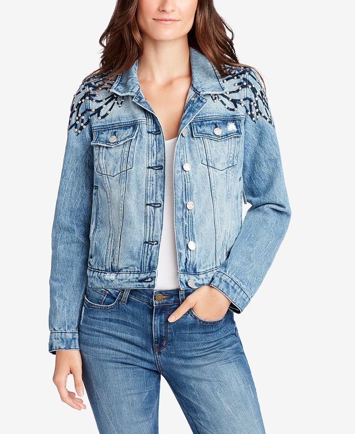 Studded Denim Jacket