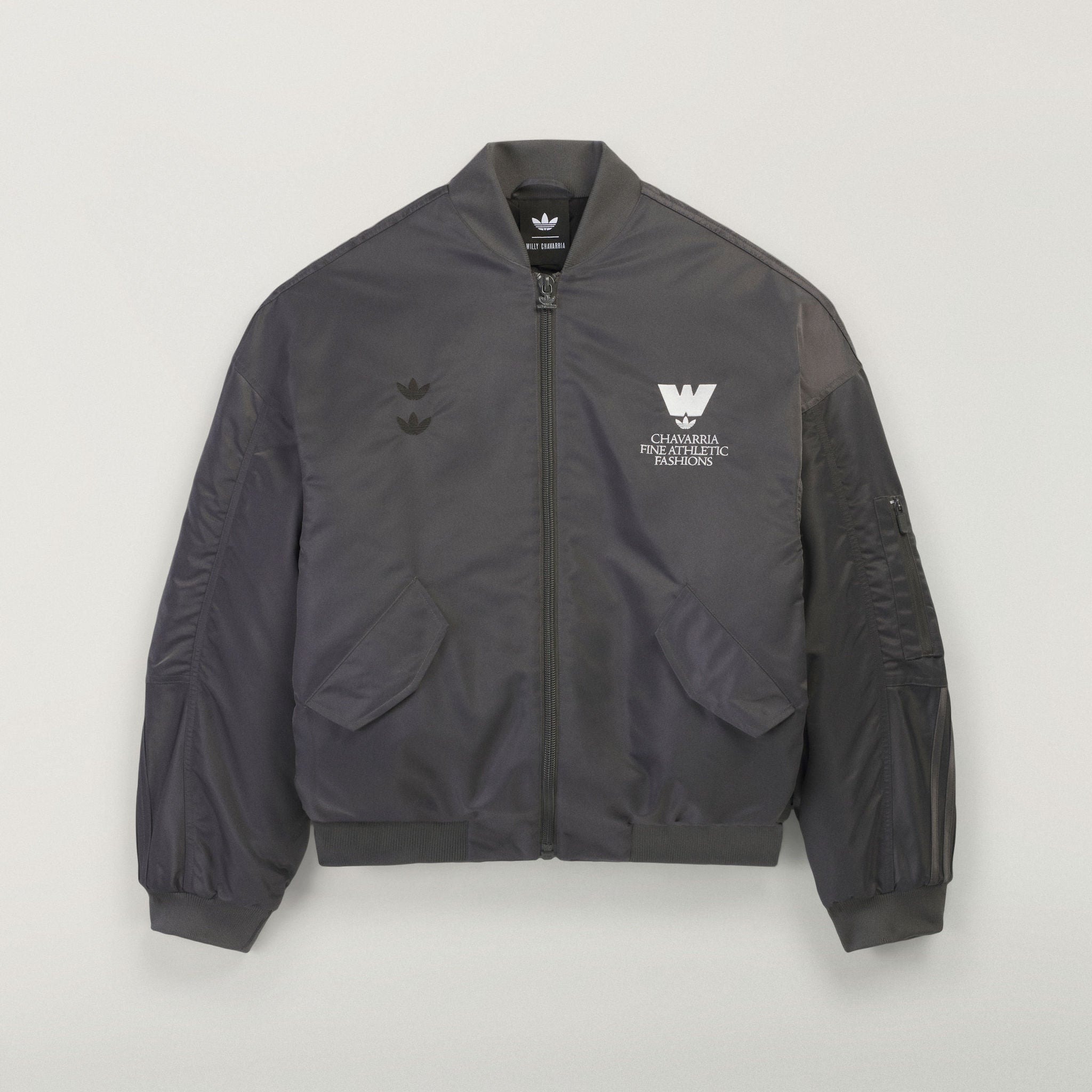 Adidas x Willy Chavarria Satin Bomber