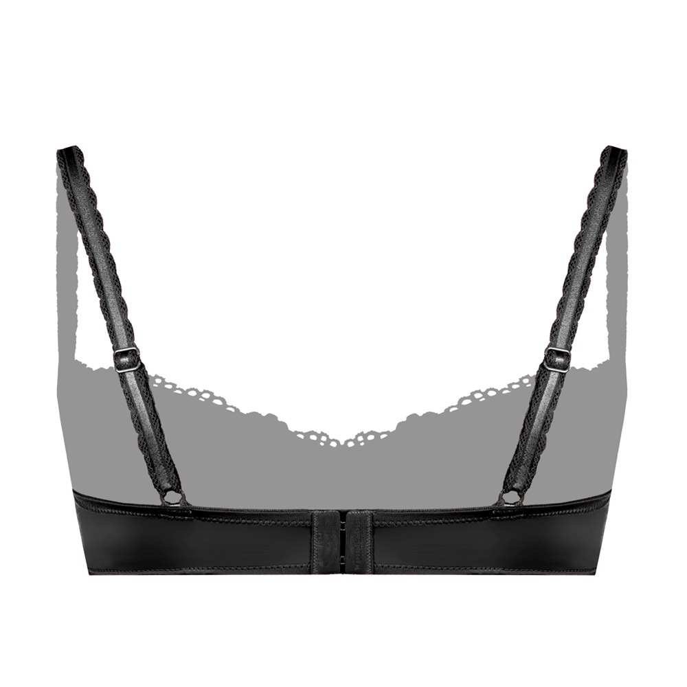 black back view