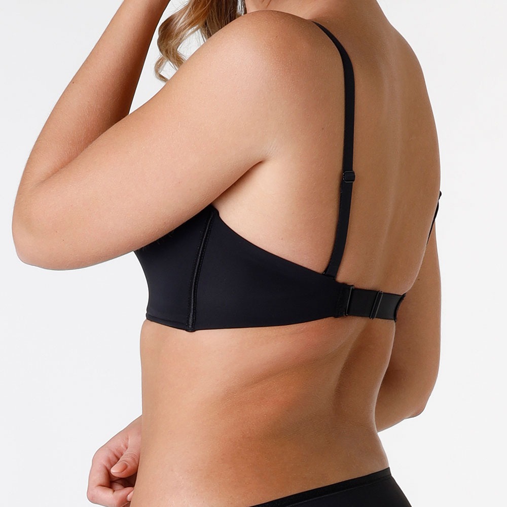 black back view