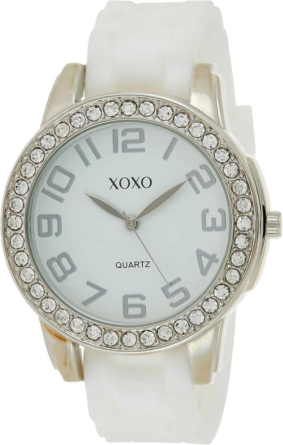 Crystal-accent bezel