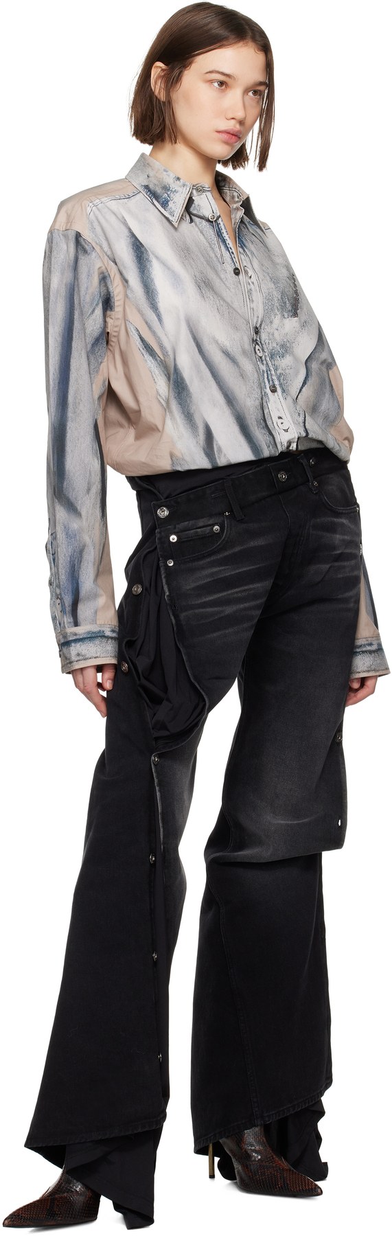 Collapsable Waist Jeans