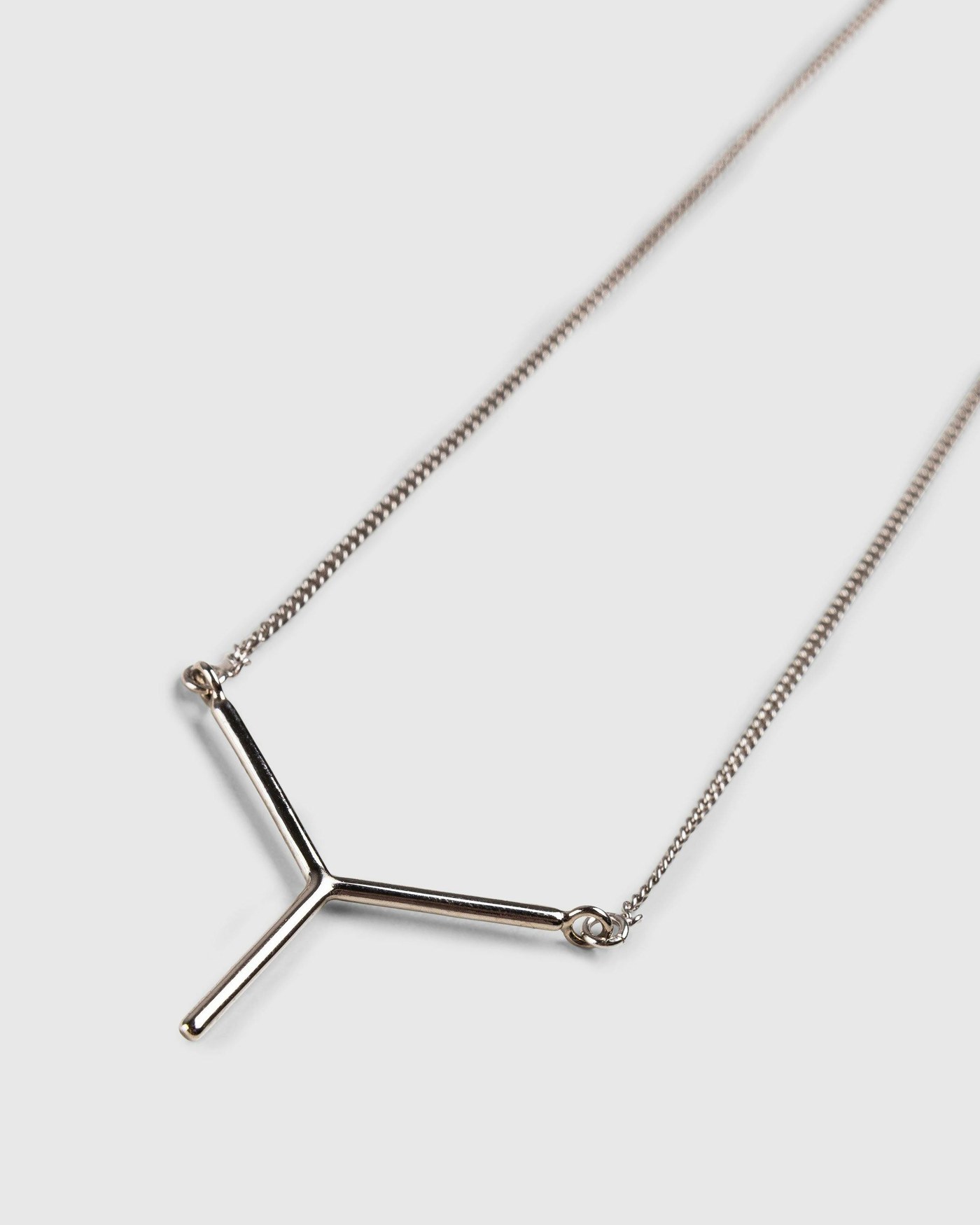 Mini Y Pendant Necklace