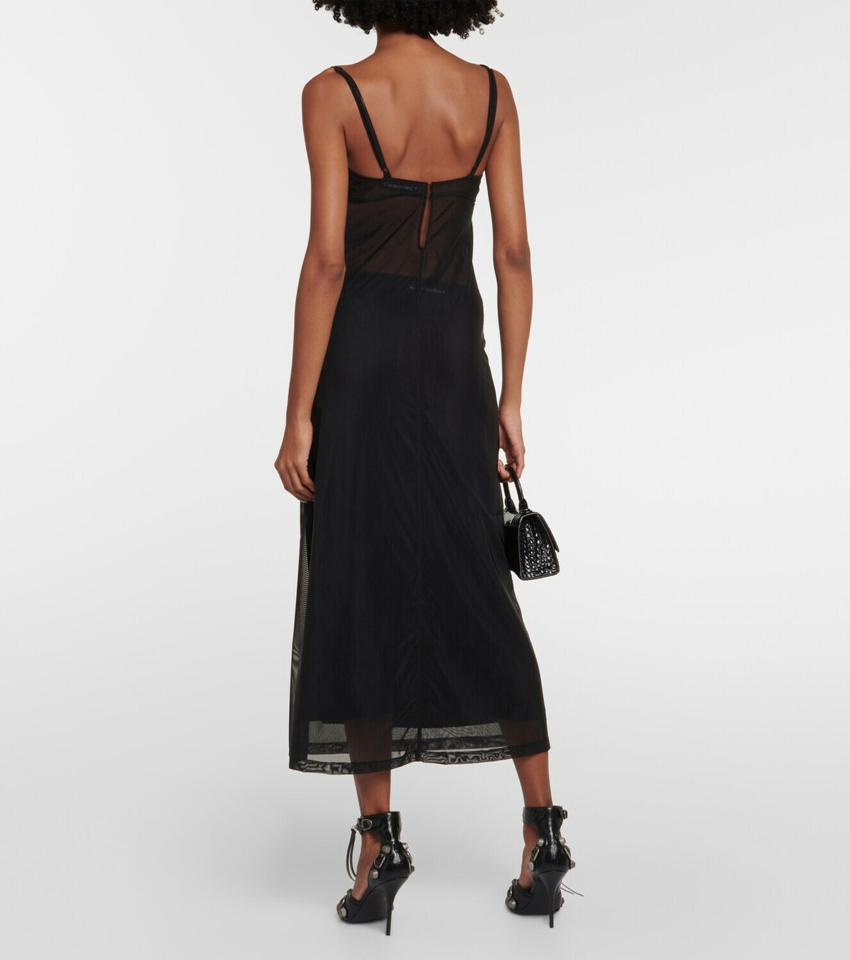 Wire Mesh Slip Dress