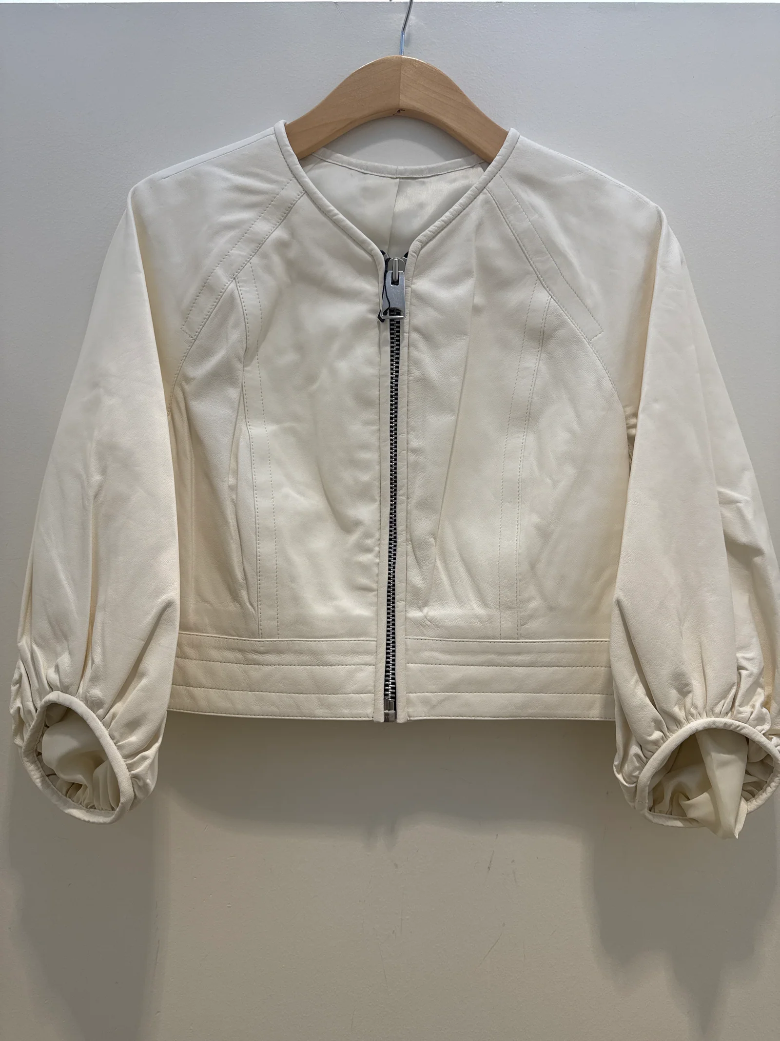 Olive Leather Jacket