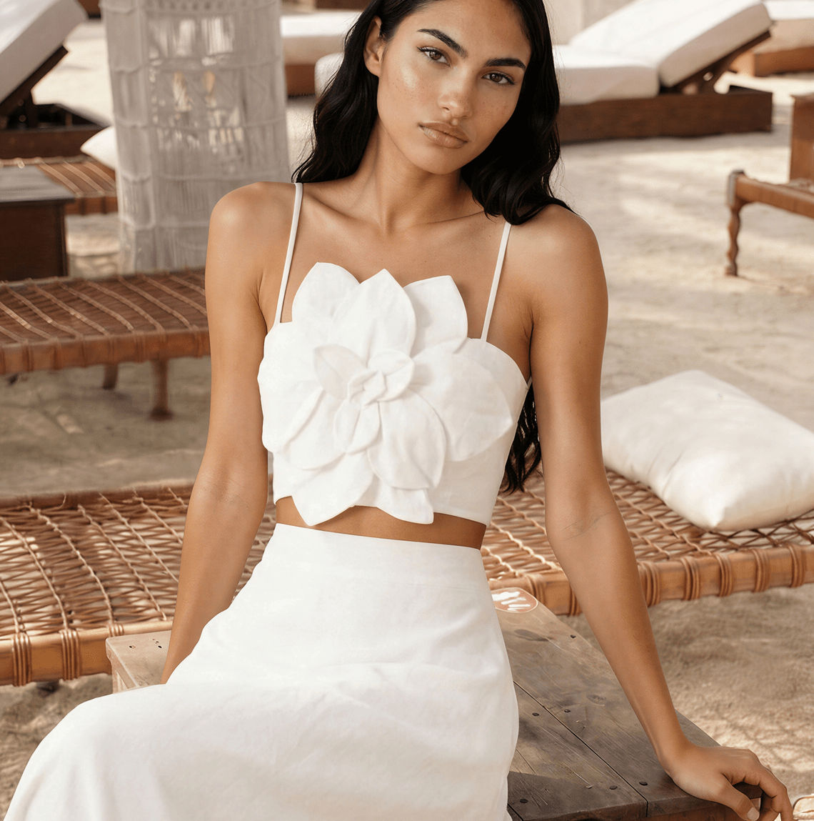 Sahara Linen Top