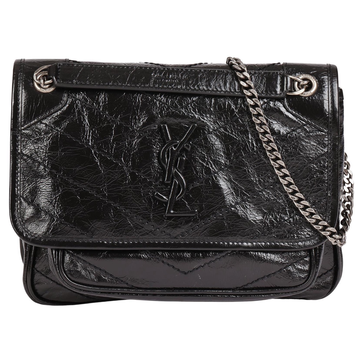 Front view — the patinated, lived-in leather surface