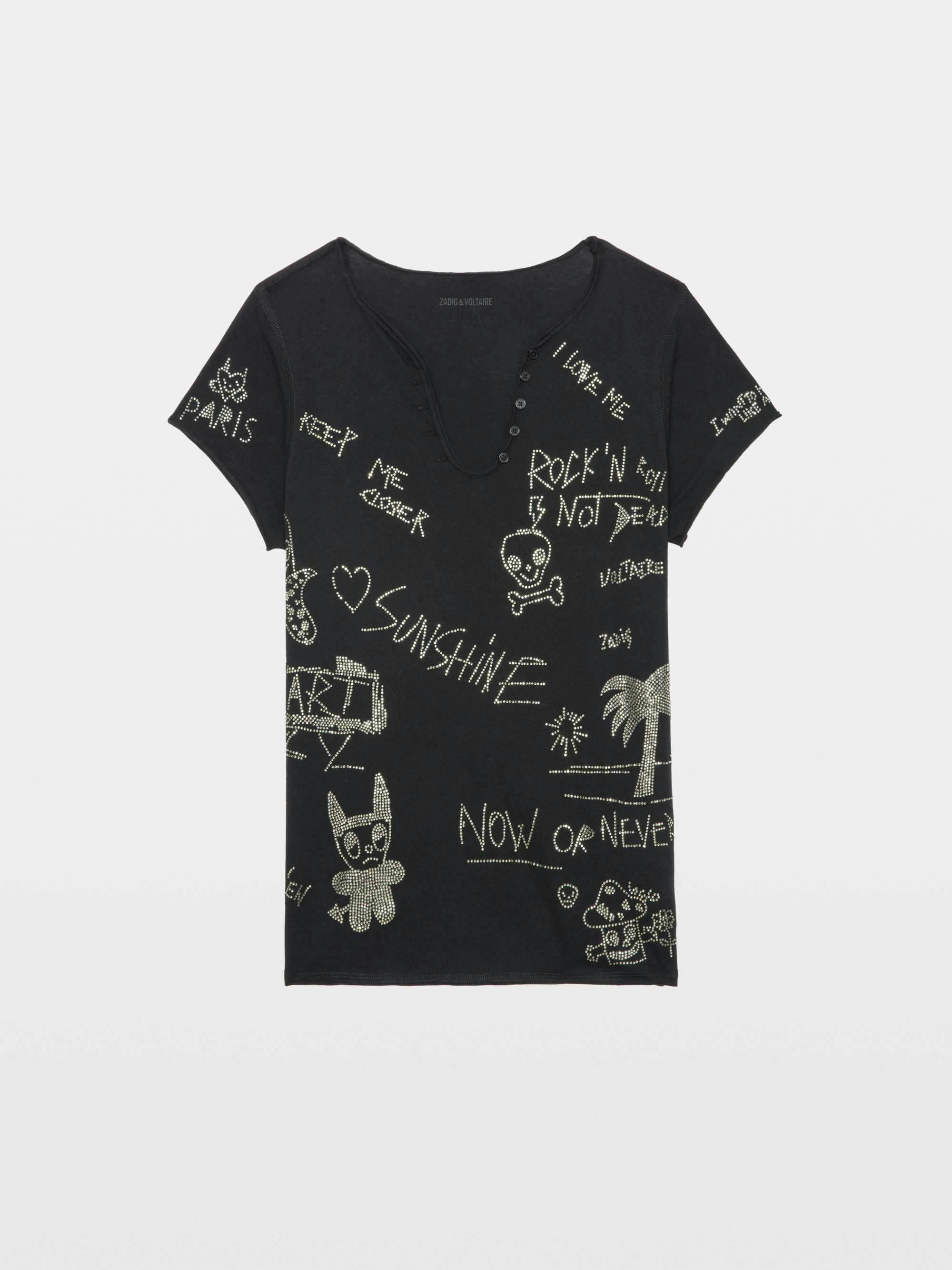 Henley Tunisian T-shirt