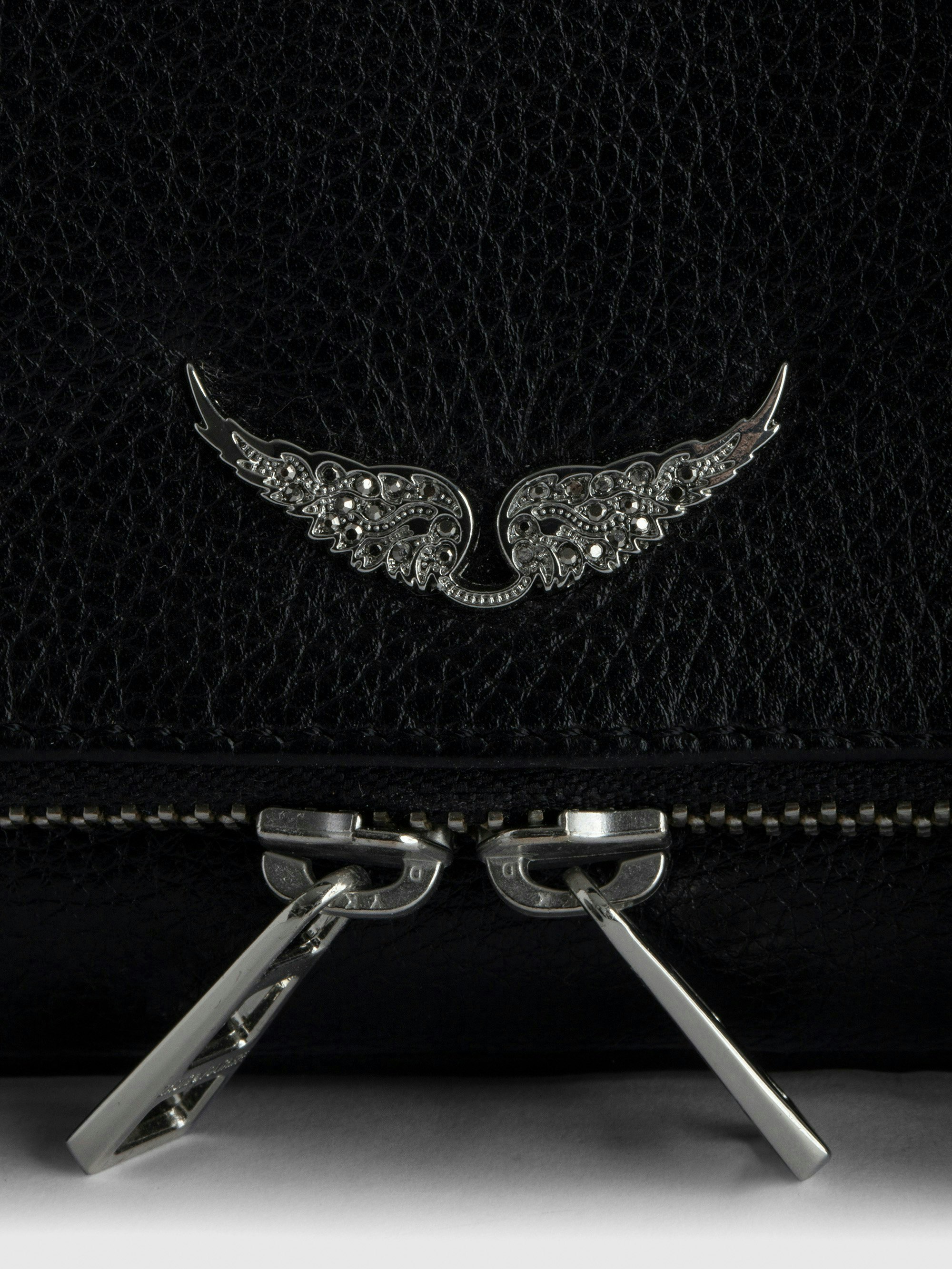 diamanté wings detail