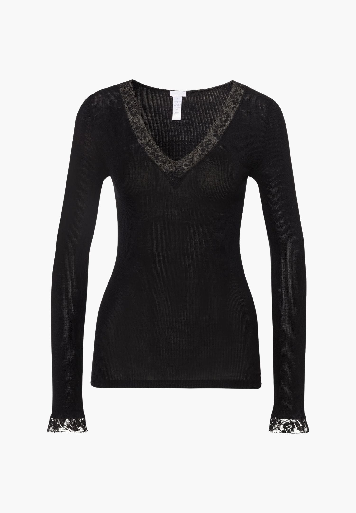 Wool & Silk V-Neck