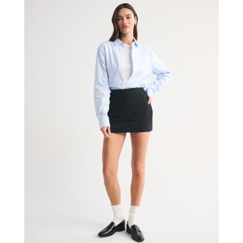 Abercrombie & Fitch Abercrombie The A&F Scarlett Women's Suiting Mini Skort