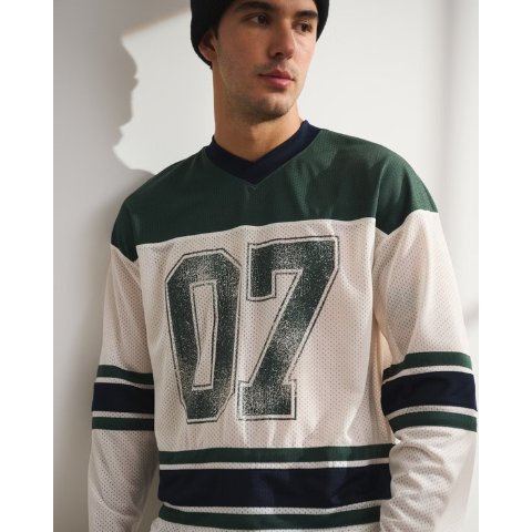 Abercrombie & Fitch Abercrombie YPB Men's Mesh Hockey Jersey