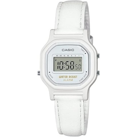 Casio Vintage Quartz Resin Watch White