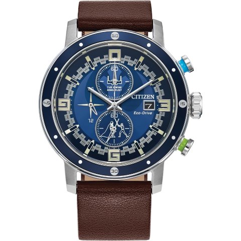 Citizen Men's Watch CA0768-07W Leather Strap 44mm