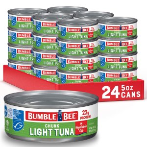 Bumble Bee Chunk Light Tuna In Oil 5oz 24-Pack
