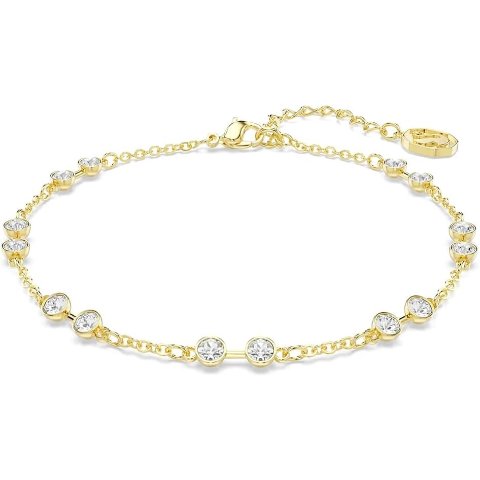 Swarovski Remix Round Gold-tone Bracelet
