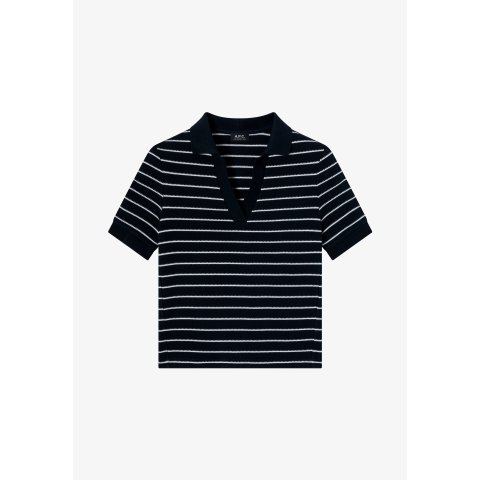 A.P.C. Livia Cropped Polo Shirt