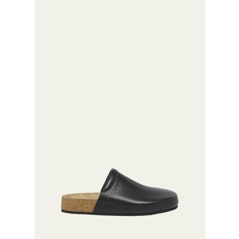 Balenciaga Balenciagax Scholl Men's Calfskin Flat Mules