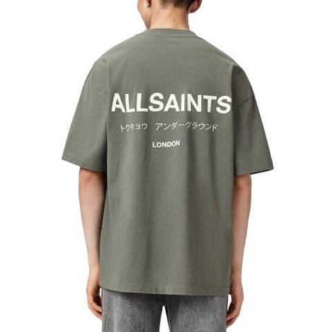 AllSaints Organic Cotton Logo Graphic Tee