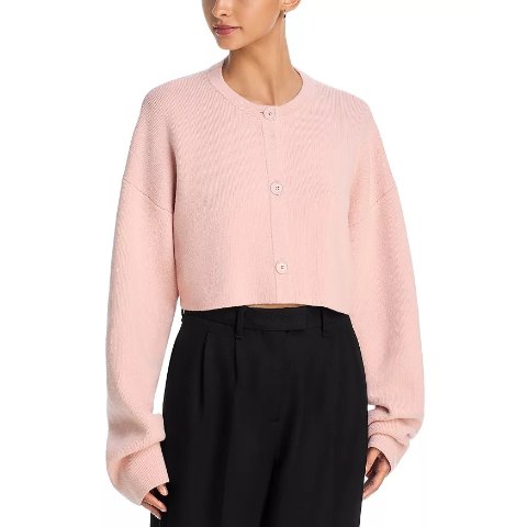 Toteme Cropped Oversized Cardigan