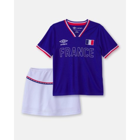 Carter's Umbro France Soccer Jersey Skort Set Kids Blue Red White