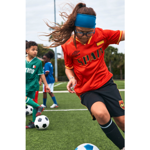 Carter's Umbro Spain Soccer Jersey & Short Set Red/Yellow/Black