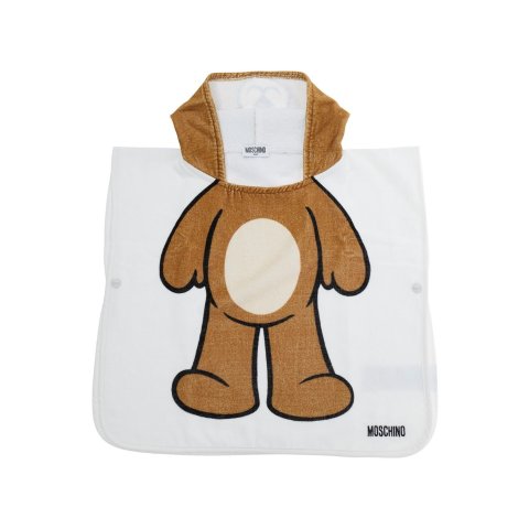 Moschino Moschino Teddy Hooded Poncho Towel