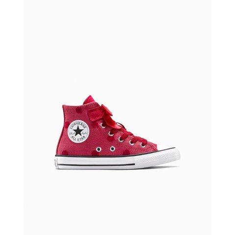 Converse Chuck Taylor All Star Kids High Top Polka Dot Shoe