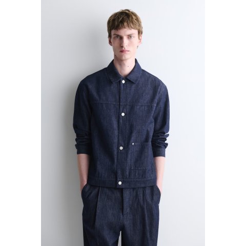 COS Denim Shirt Jacket Indigo