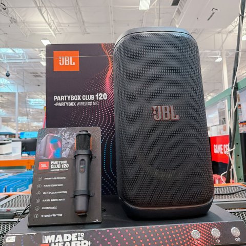JBL PartyBox 120 Portable Speaker with Wireless Microphone