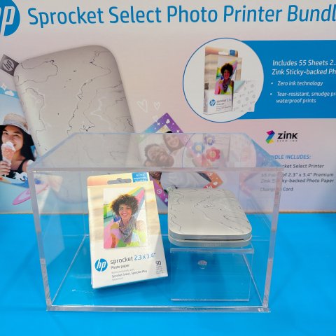 HP Sprocket Select Portable Photo Printer Bundle