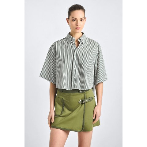 Derek Lam Houston Skort Army Green