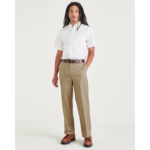 Dockers Iron Free Khakis Relaxed Fit Stain Defender