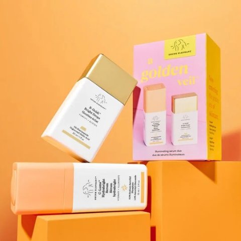 Drunk Elephant Hydrating Illuminating Travel Skincare Kit