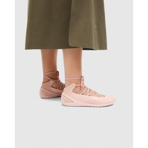 ECCO Biom Lite Women's Leather Ballerina Pink