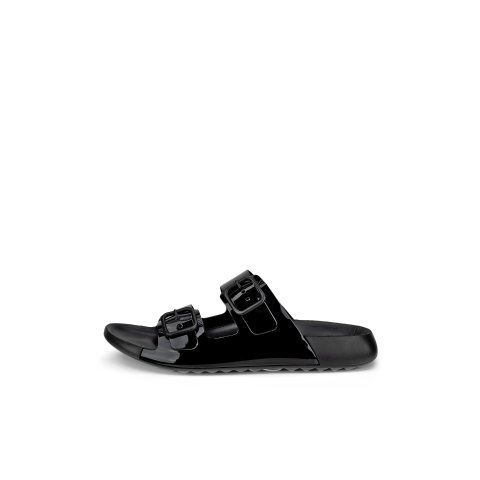 ECCO Cozmo Women's Leather Sandal Black