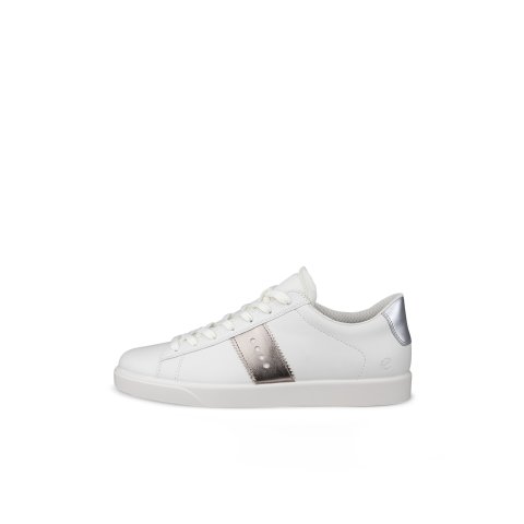 ECCO Street Lite Women's Leather Sneaker White