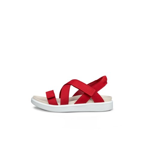 ECCO Soft Women's Red Two Strap Sandal