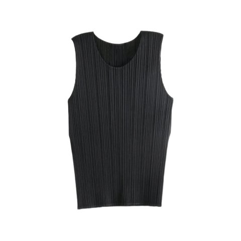 Pleats Please Pleated Sleeveless Top