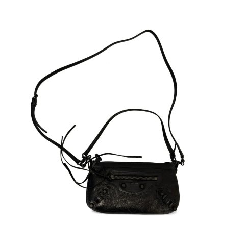 Balenciaga Le City Studded Shoulder Bag