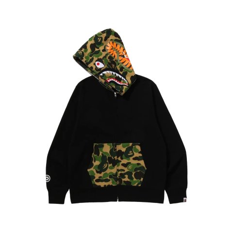 AAPE BY A BATHING APE® A BATHING APE® Camouflage Hoodie Black