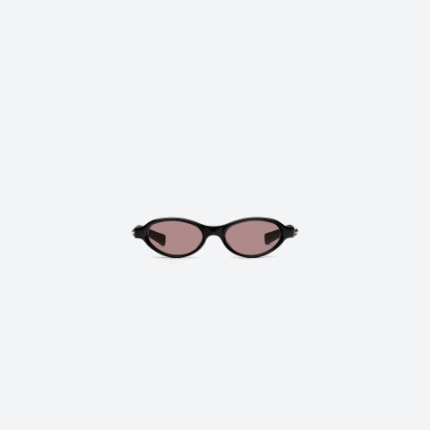 Gentle Monster Odd 01(R) Oval Glasses Black Acetate