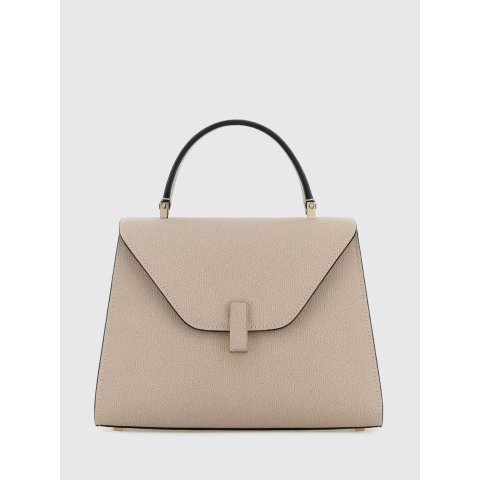 Valextra Valextra Iside Medium Grained Leather Bag Nude