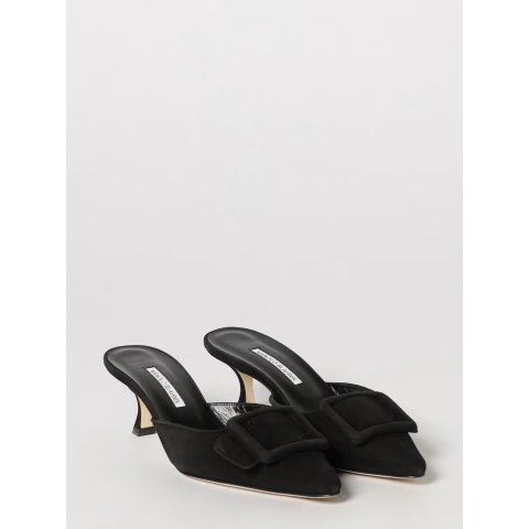 Manolo Blahnik Manolo Blahnik Women's Shoes Black 9XX02460010