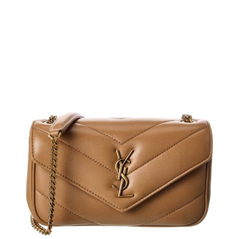 Saint Laurent LouLou Mini Leather Shoulder Bag