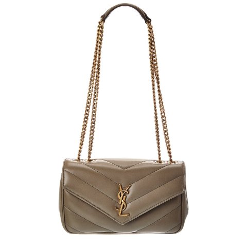 Saint Laurent Loulou Small Leather Shoulder Bag
