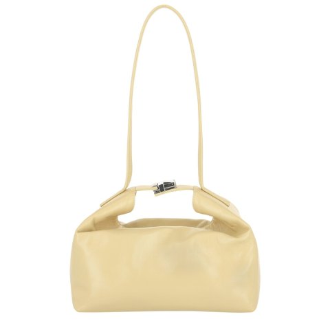 by FAR Bea Creased Leather Shoulder Bag