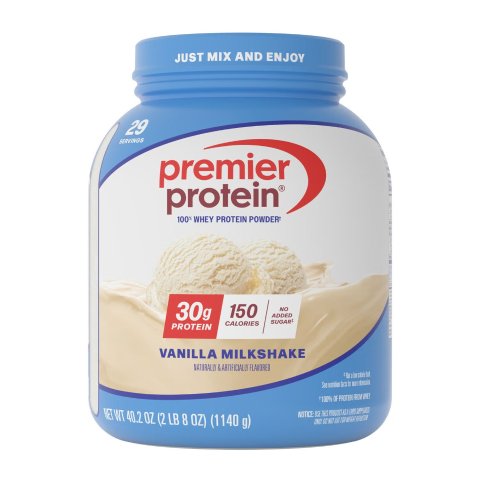 GNC Premier Protein Whey Protein Powder Vanilla 29 Servings