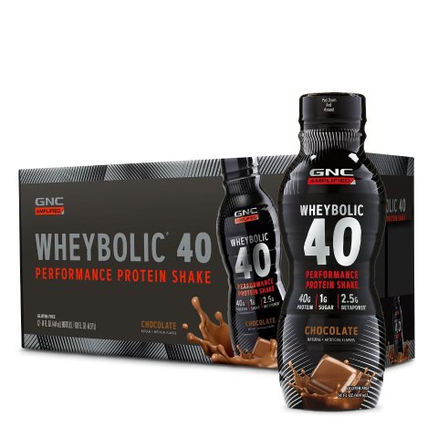 GNC AMP Wheybolic 40 Chocolate 12 Pack